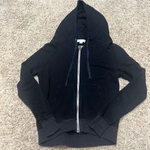 Spiritual Gangster open back zip hoodie